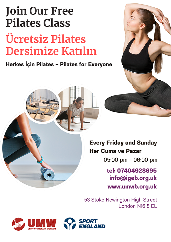 unity of migrant workers pilates course
